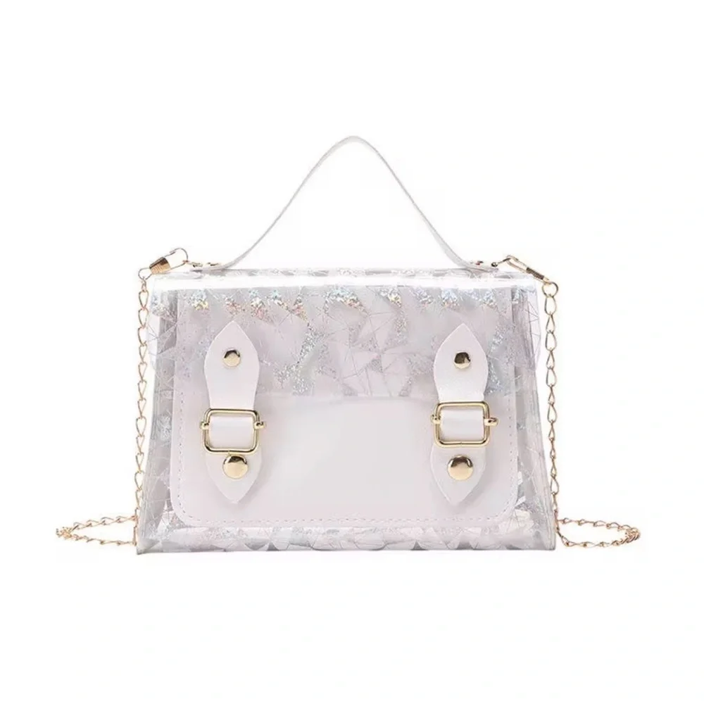 Elegant White Handbag - Picture 1 of 2